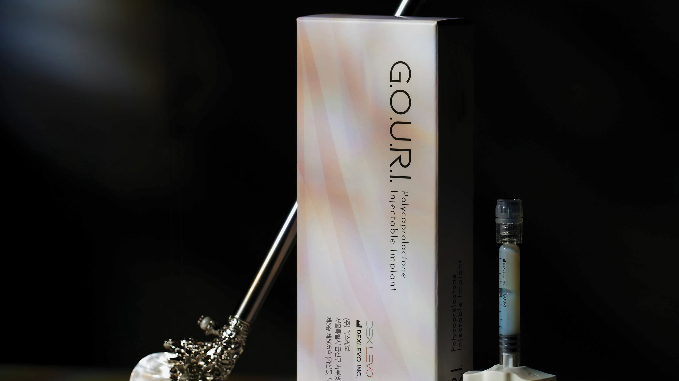 GOURI liquid booster packaging and prefilled syringe